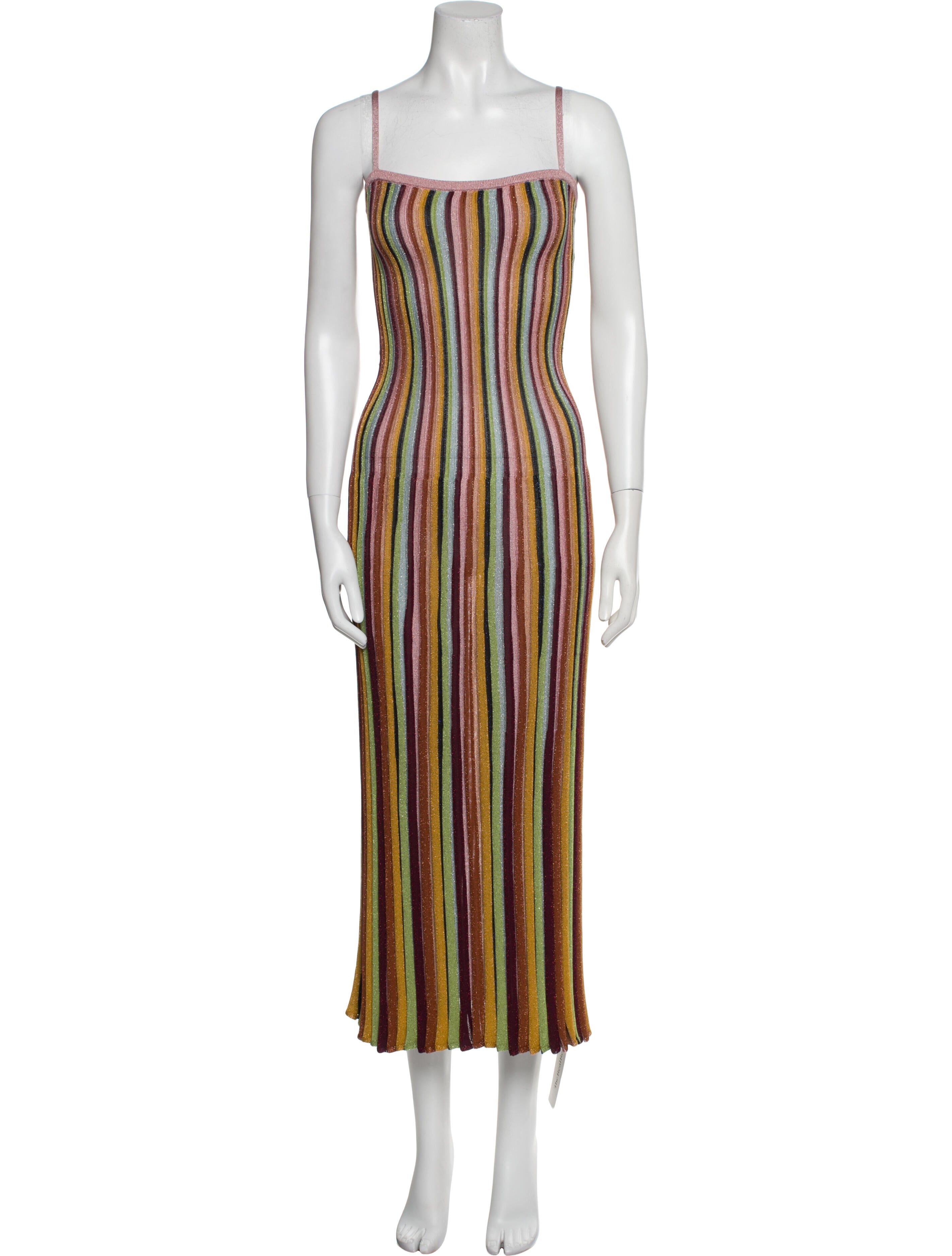 Zimmermann Striped Long Dress