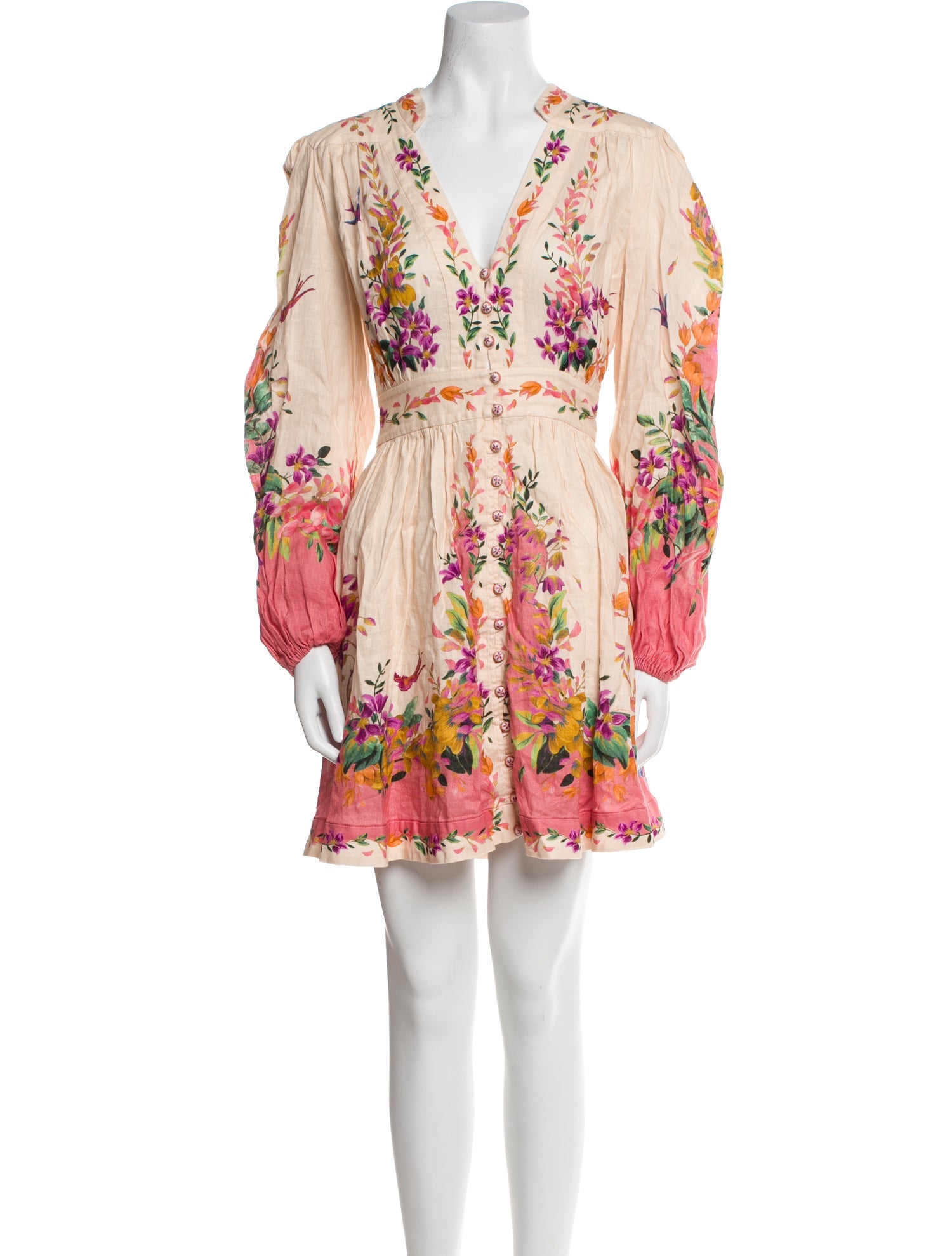 Zimmermann Linen Mini Dress