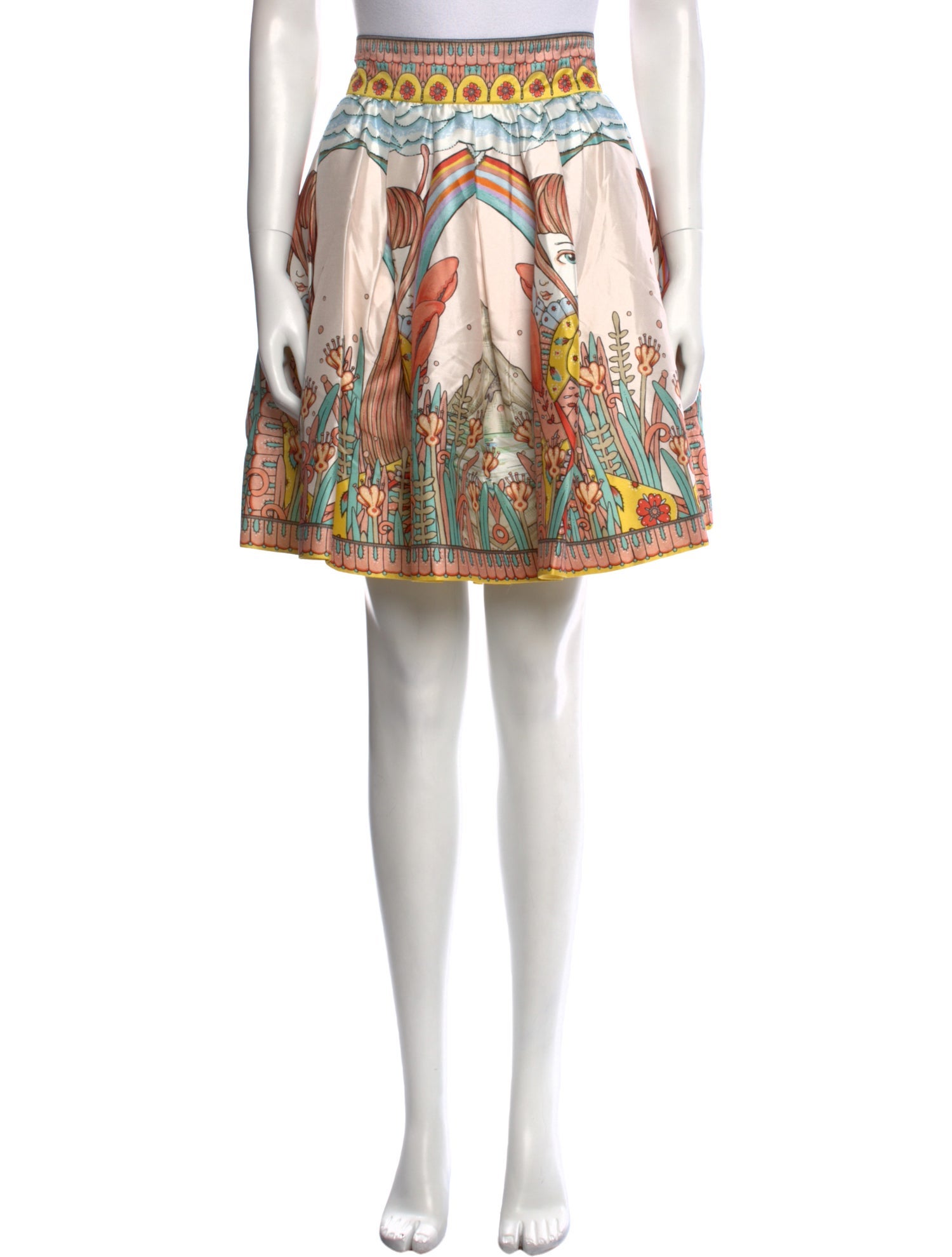 Zimmermann Linen Knee-Length Skirt