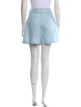 Zimmermann Linen Mini Shorts