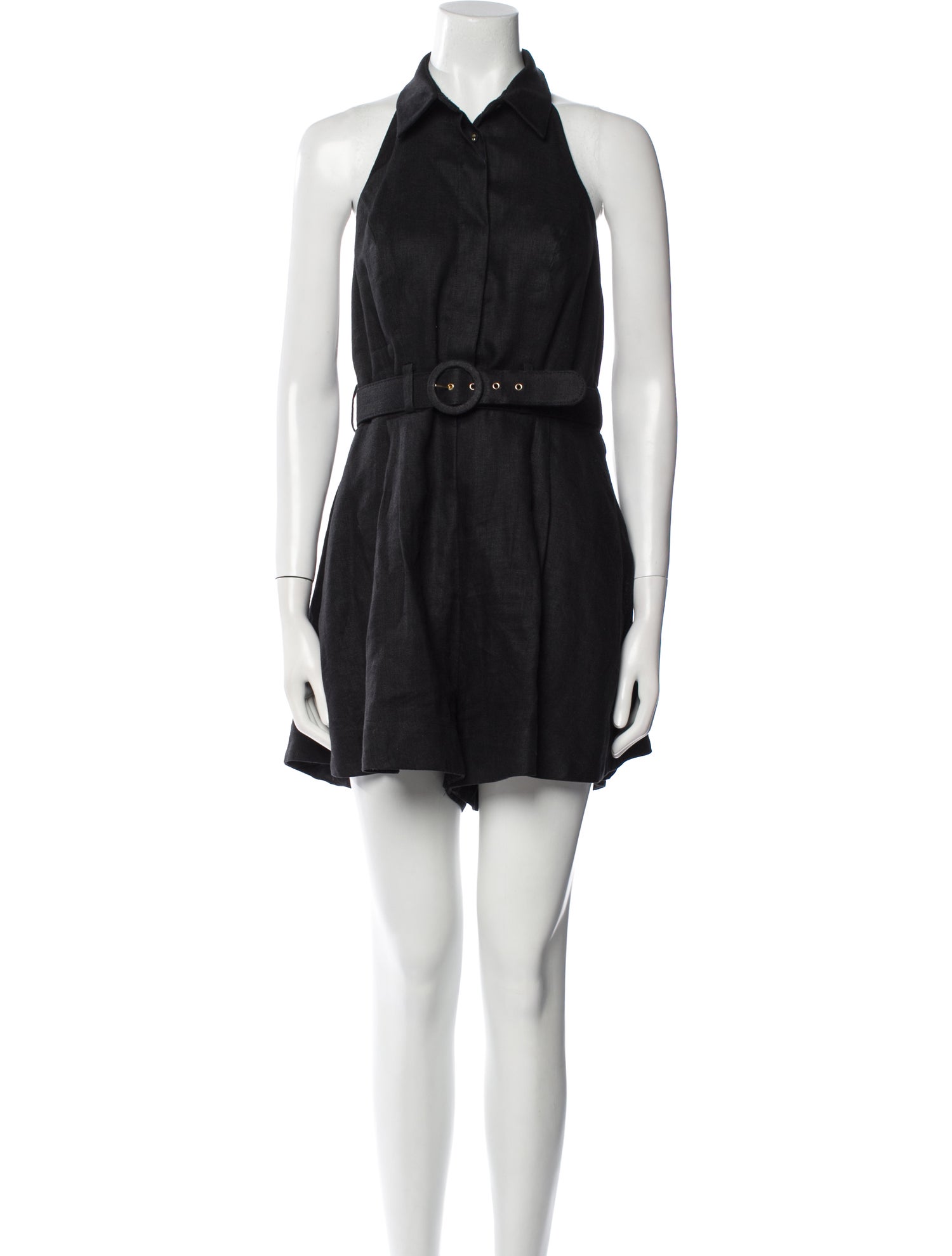 Zimmermann Linen Halterneck Romper