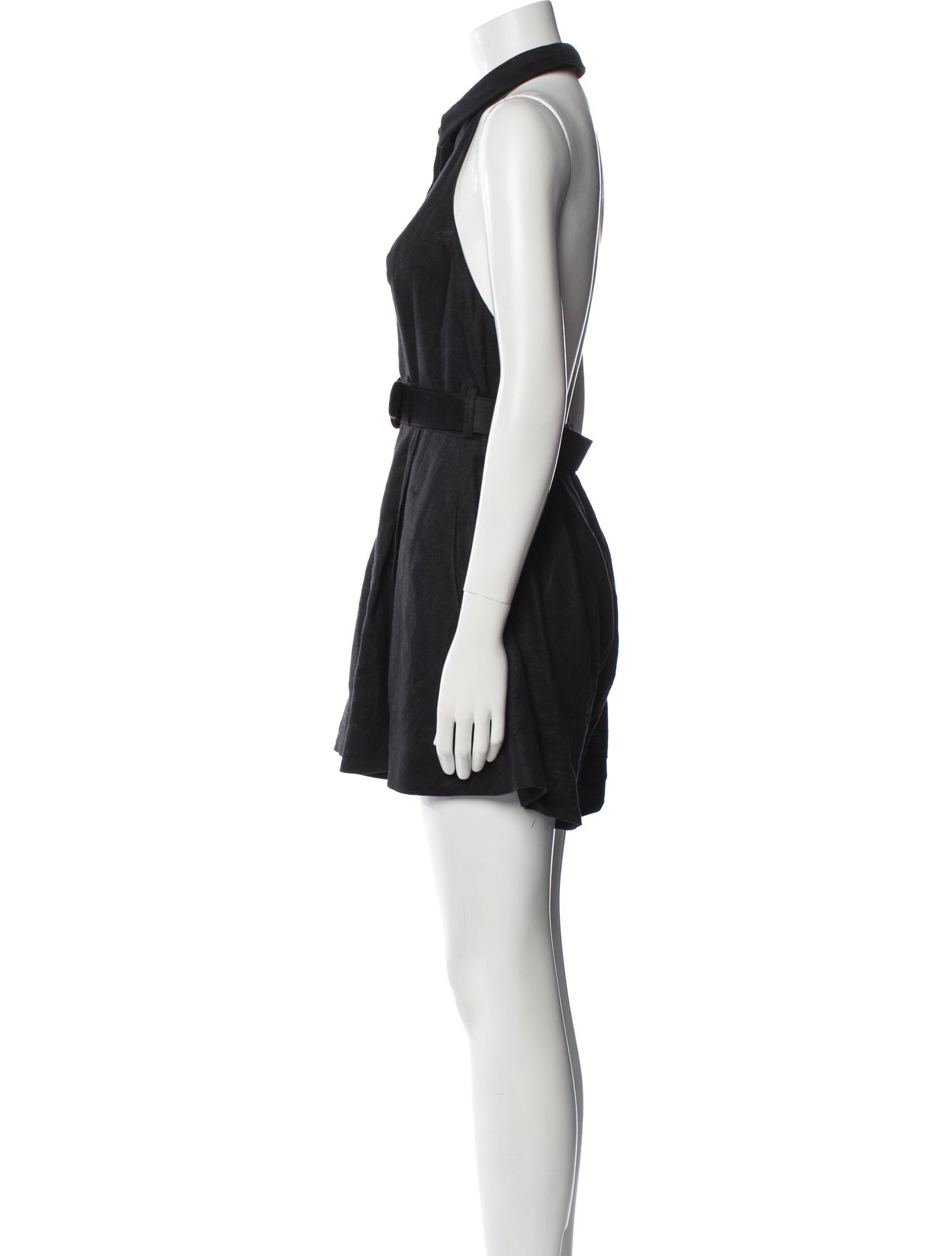 Zimmermann Linen Halterneck Romper