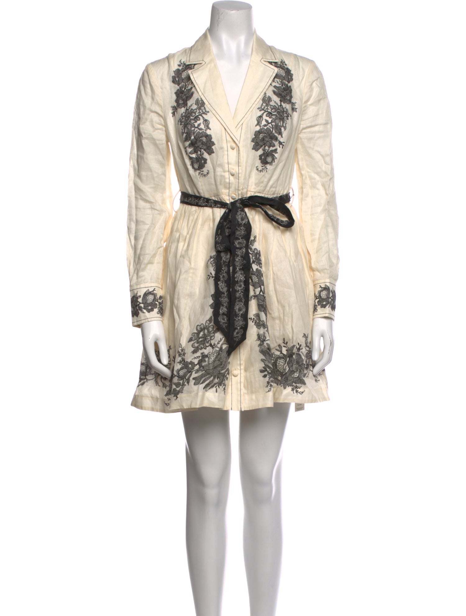 Zimmermann Linen Mini Dress