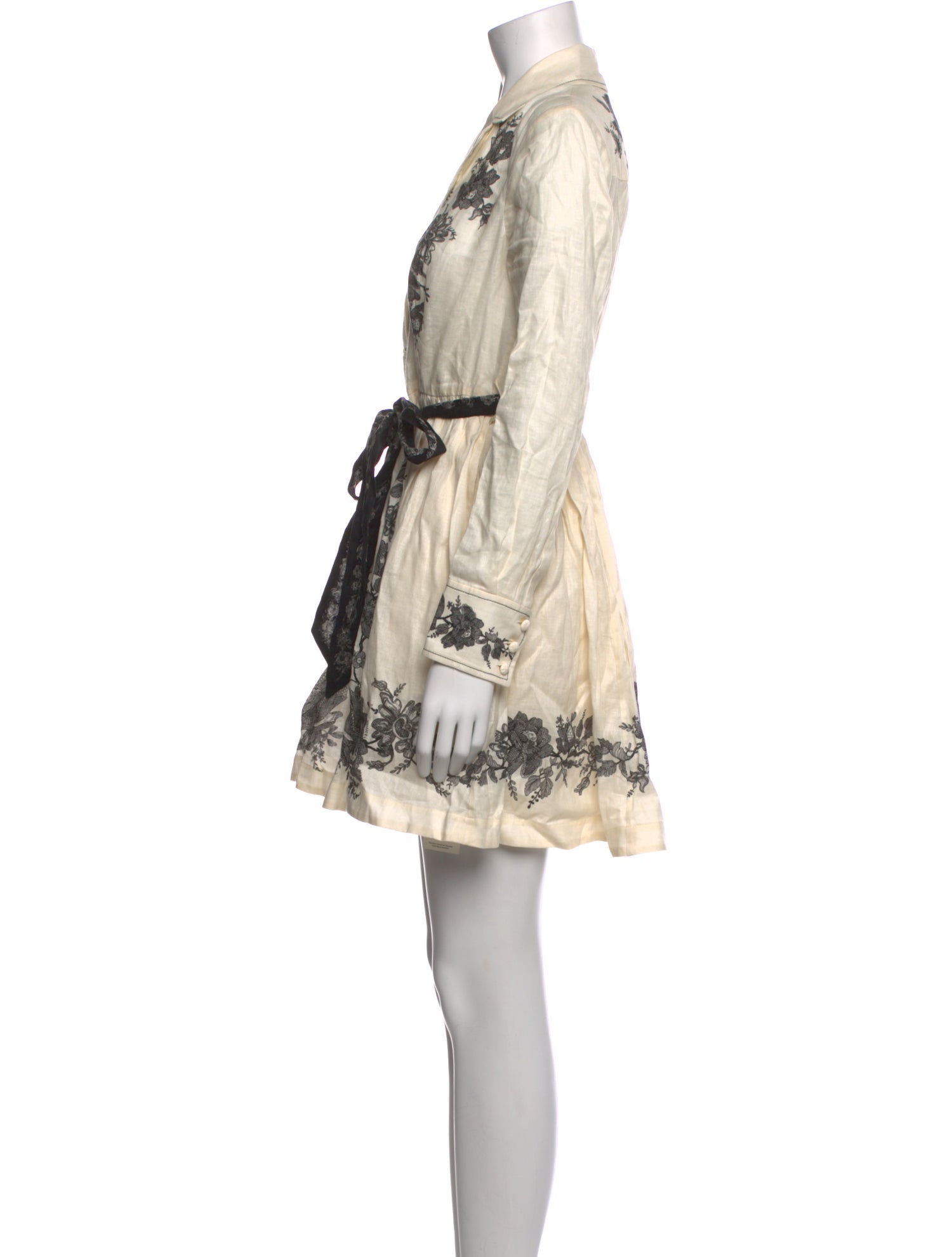 Zimmermann Linen Mini Dress