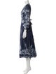 Zimmermann Floral Print Midi Length Dress