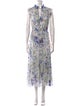 Zimmermann Floral Print Long Dress