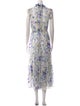 Zimmermann Floral Print Long Dress