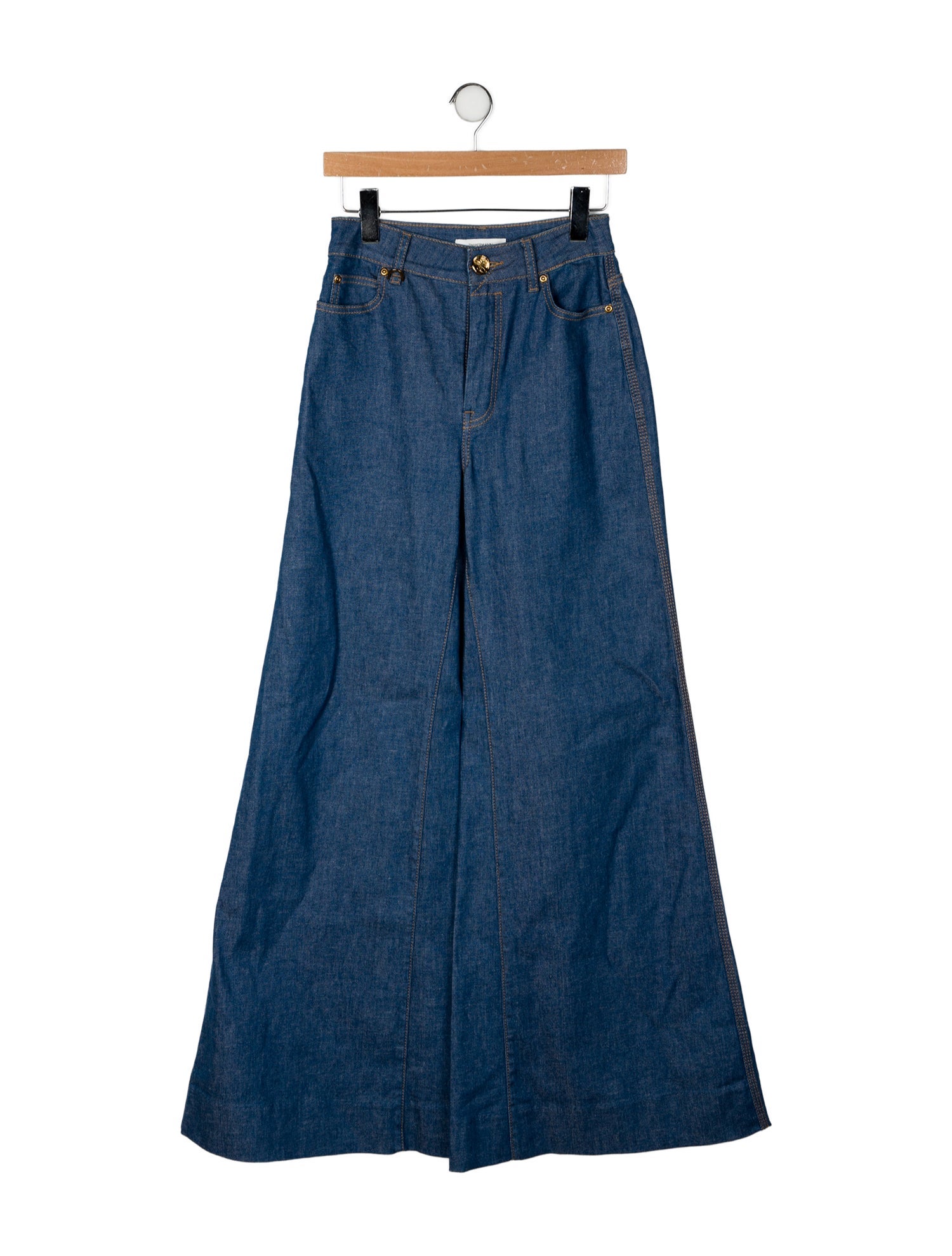 Zimmermann High-Rise Wide Leg Jeans w/ Tags