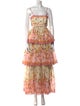 Zimmermann Floral Print Long Dress