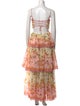 Zimmermann Floral Print Long Dress
