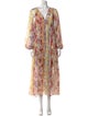 Zimmermann Floral Print Knee-Length Dress