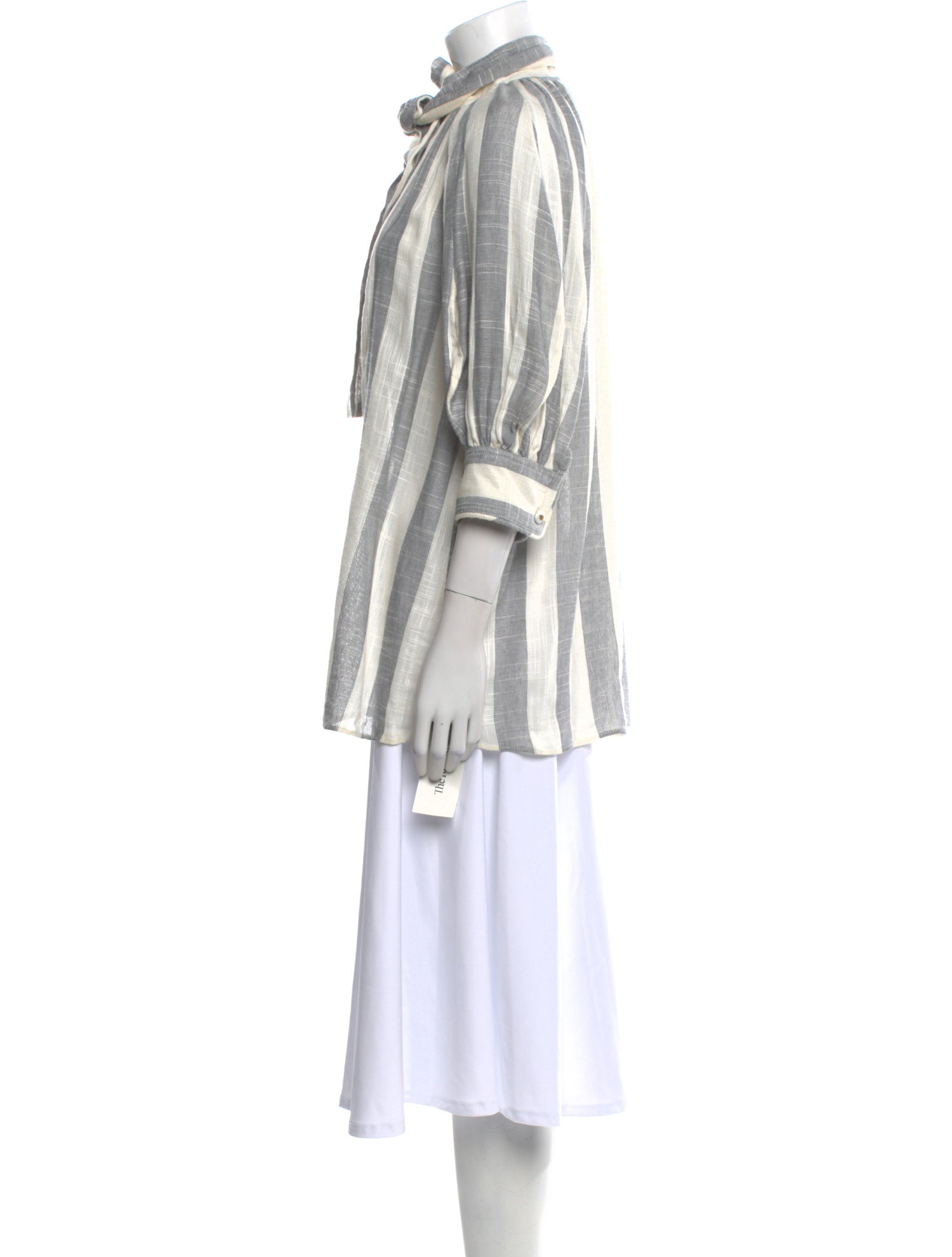 Zimmermann Striped Mock Neck Tunic w/ Tags