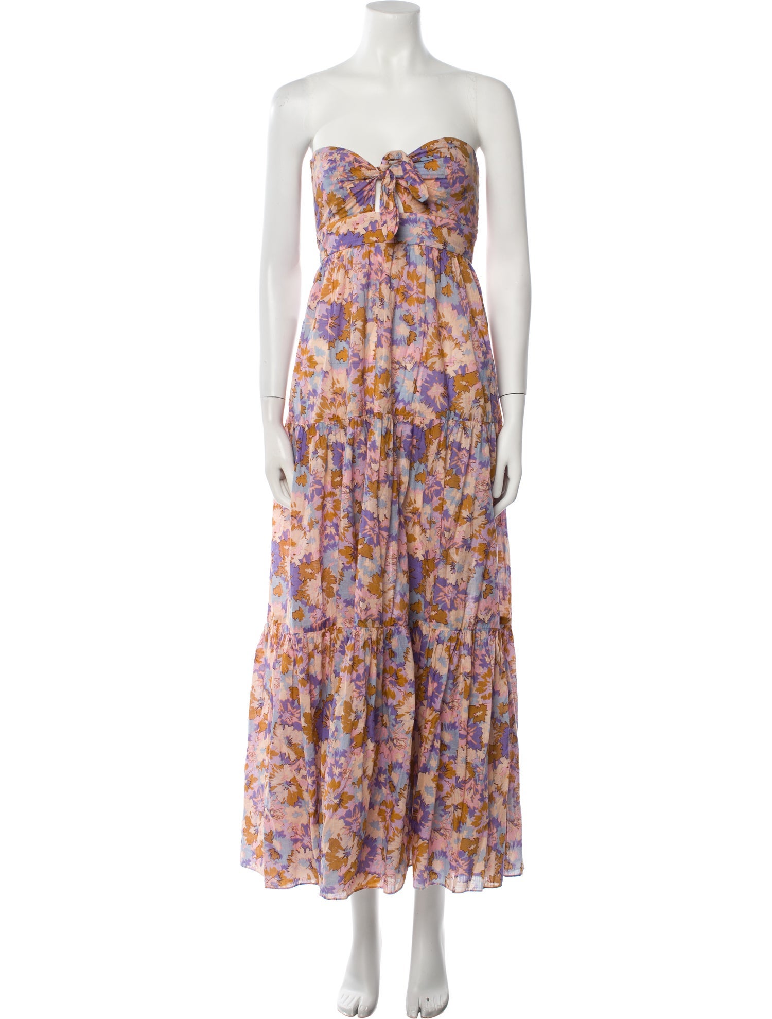 Zimmermann Floral Print Long Dress