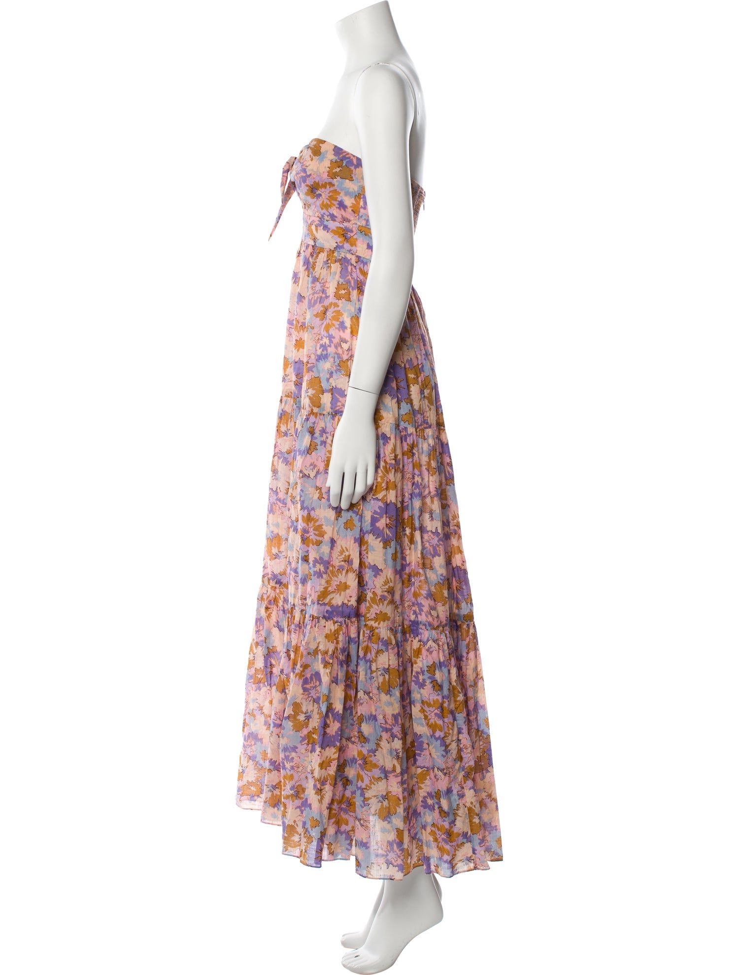 Zimmermann Floral Print Long Dress