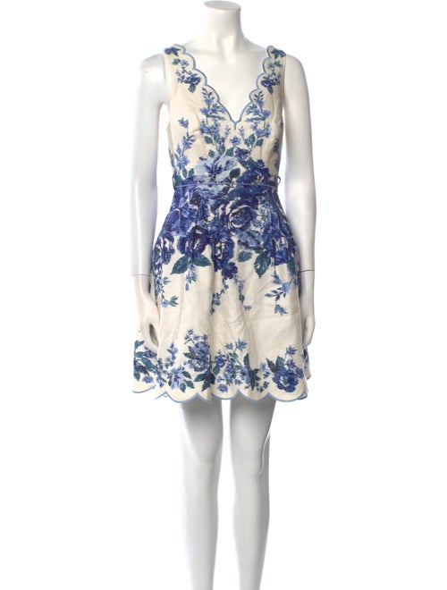 Zimmermann Linen Mini Dress