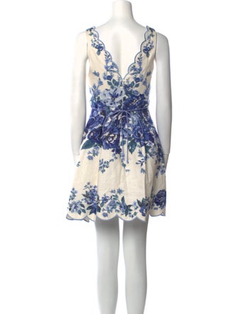 Zimmermann Linen Mini Dress