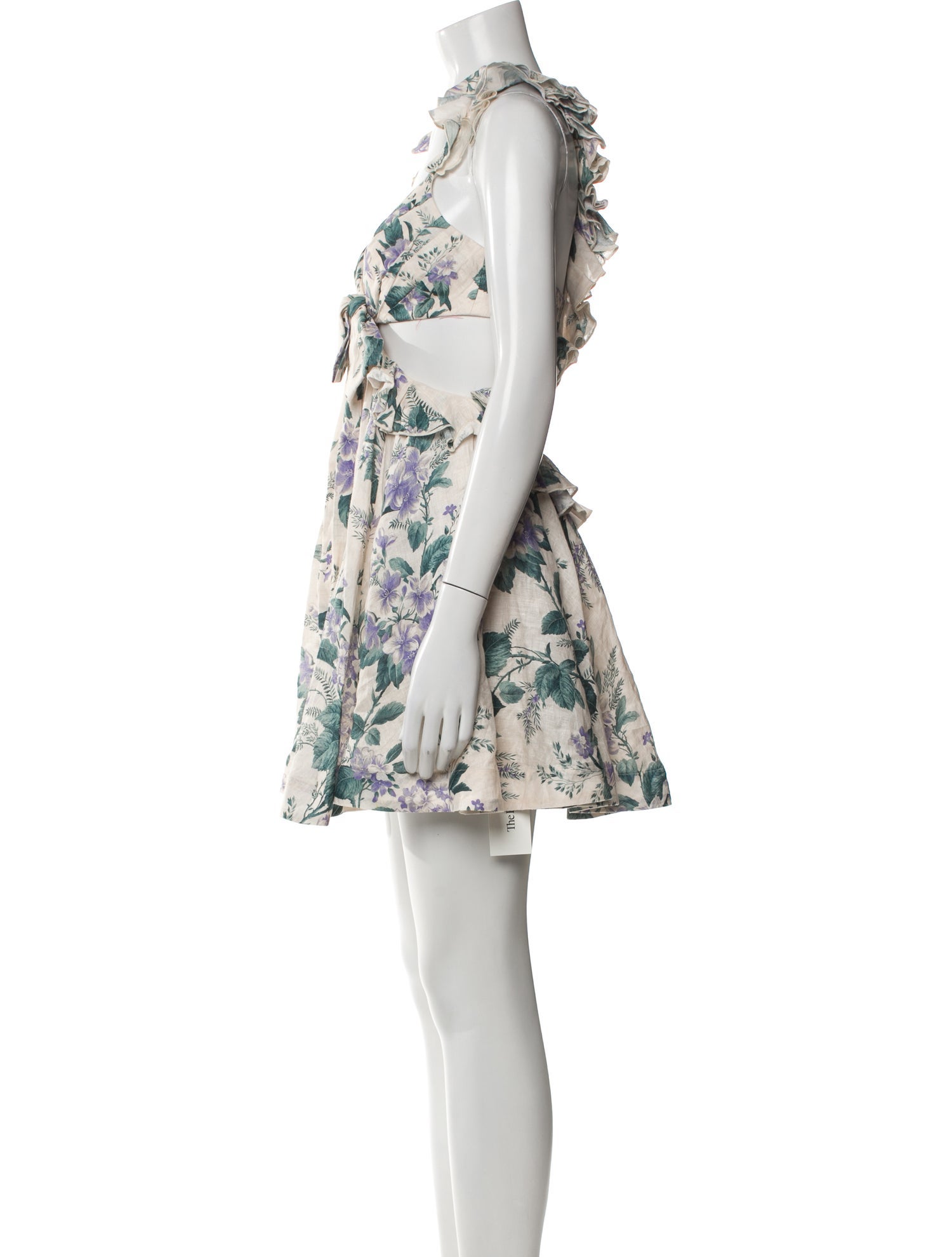 Zimmermann Linen Mini Dress