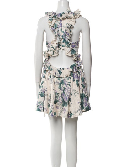 Zimmermann Linen Mini Dress