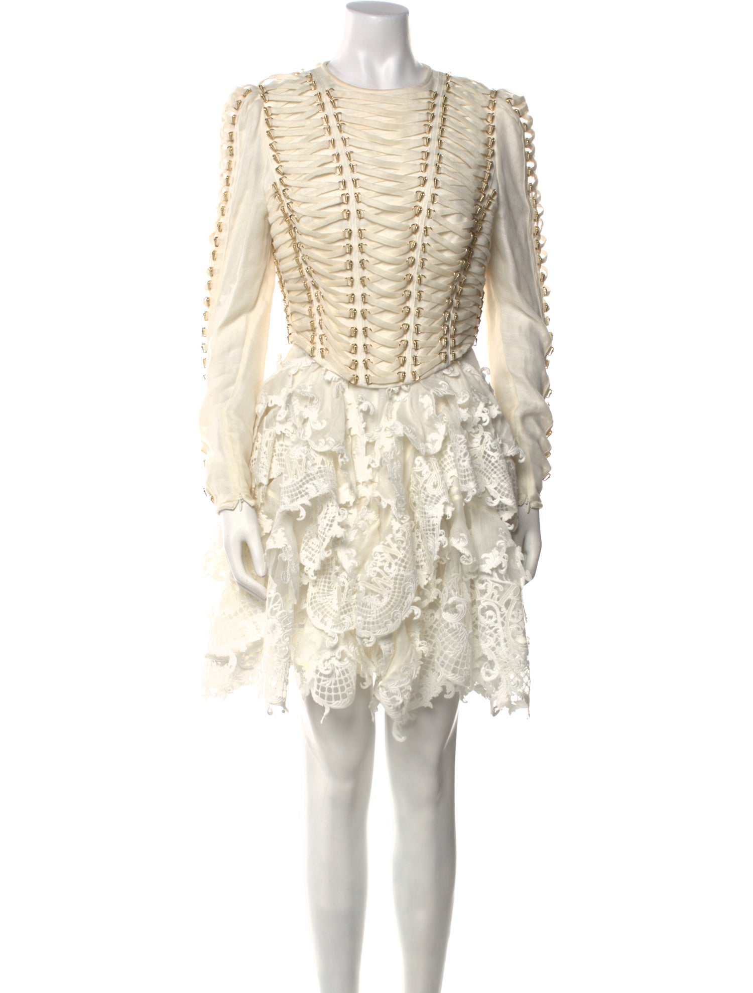 Zimmermann Linen Knee-Length Dress