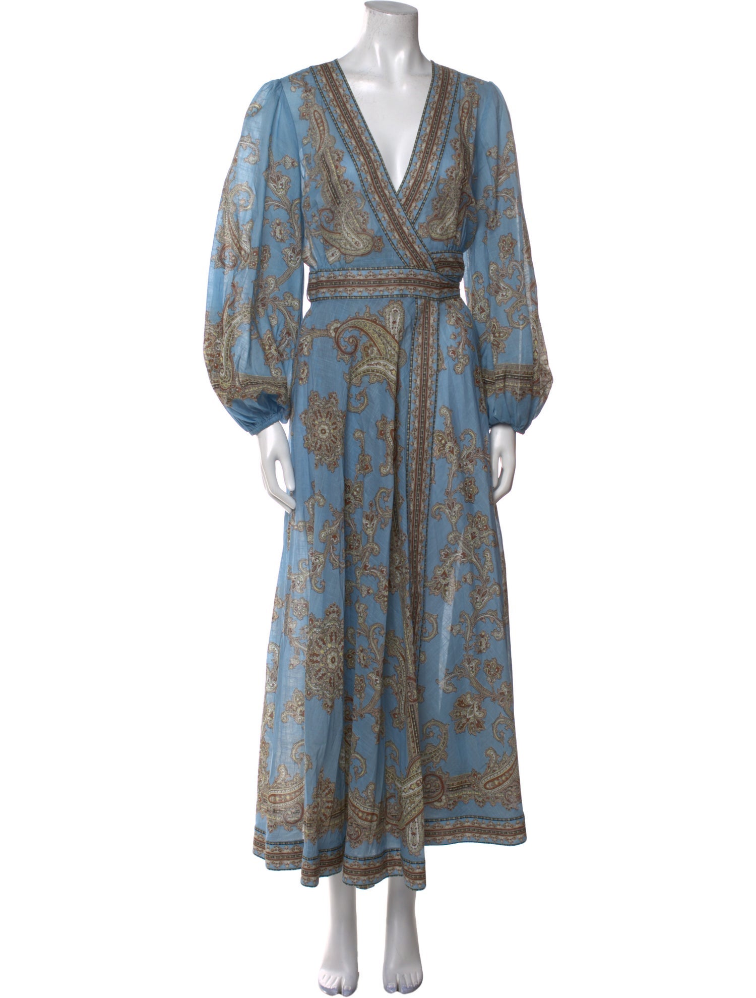 Zimmermann Printed Long Dress