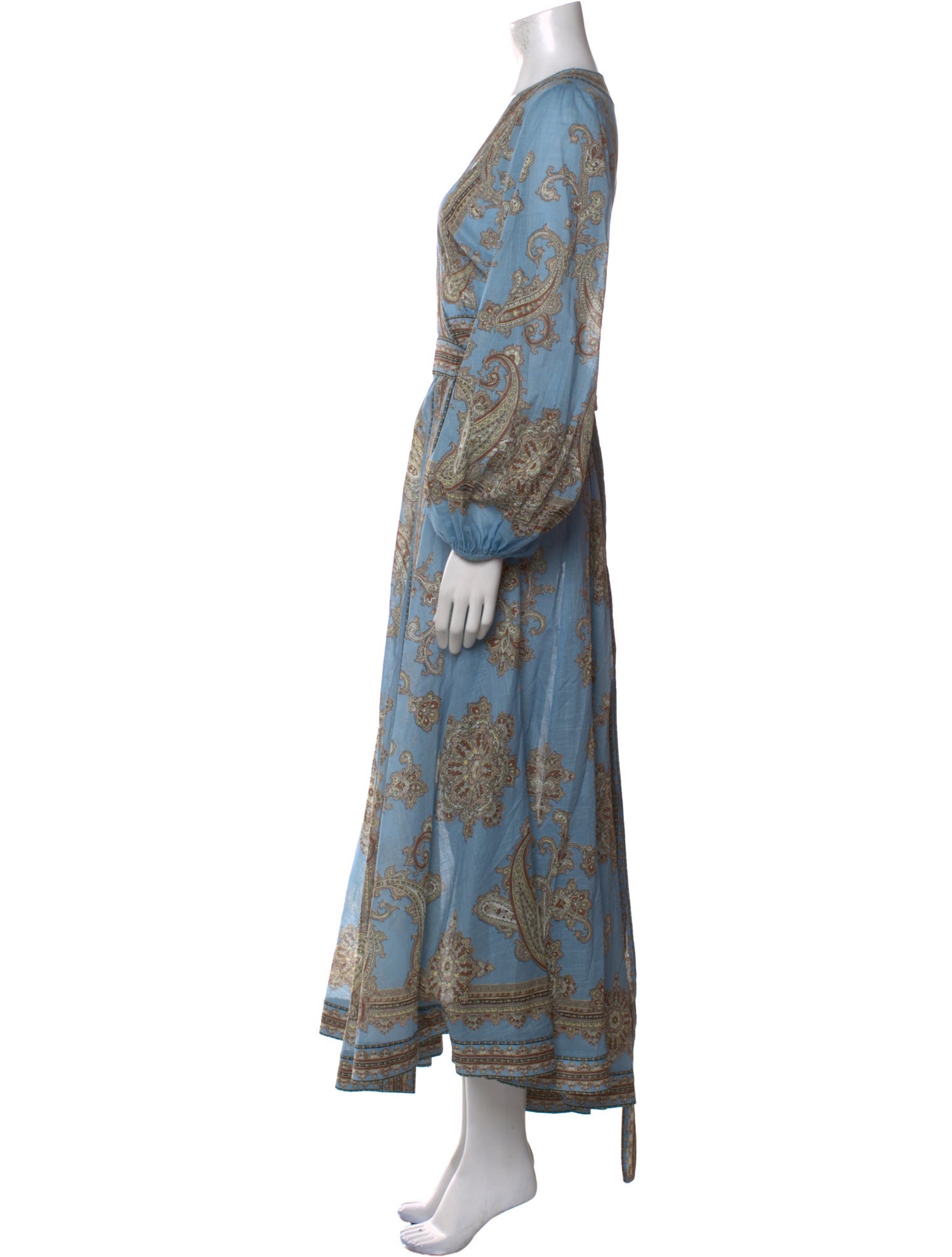 Zimmermann Printed Long Dress