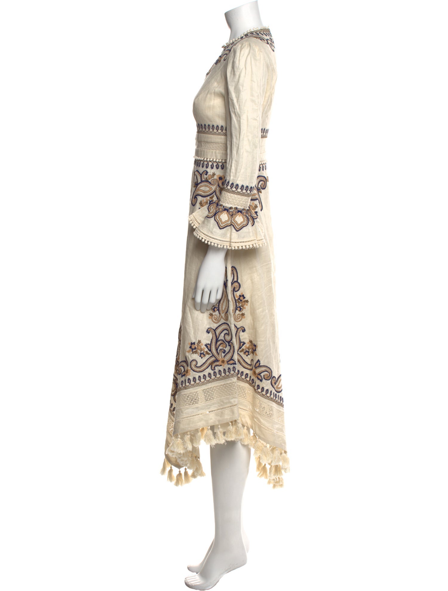 Zimmermann Linen Long Dress