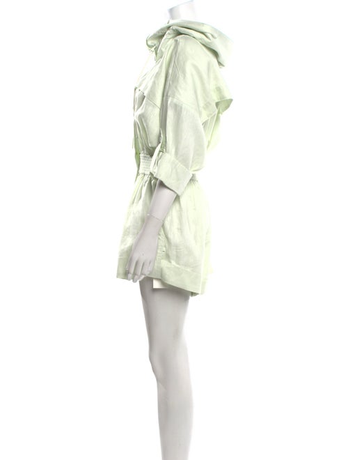 Zimmermann Linen Turtleneck Romper