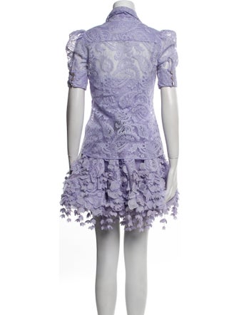 Zimmermann Lace Lace Pattern Skirt Set
