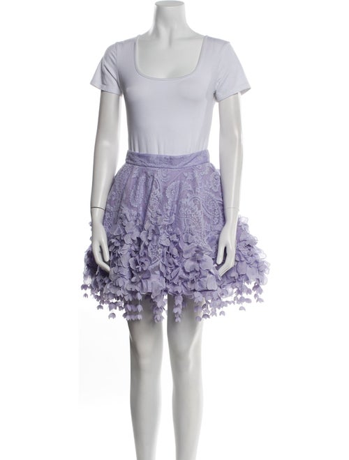 Zimmermann Lace Lace Pattern Skirt Set