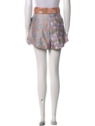 Zimmermann Silk Mini Shorts