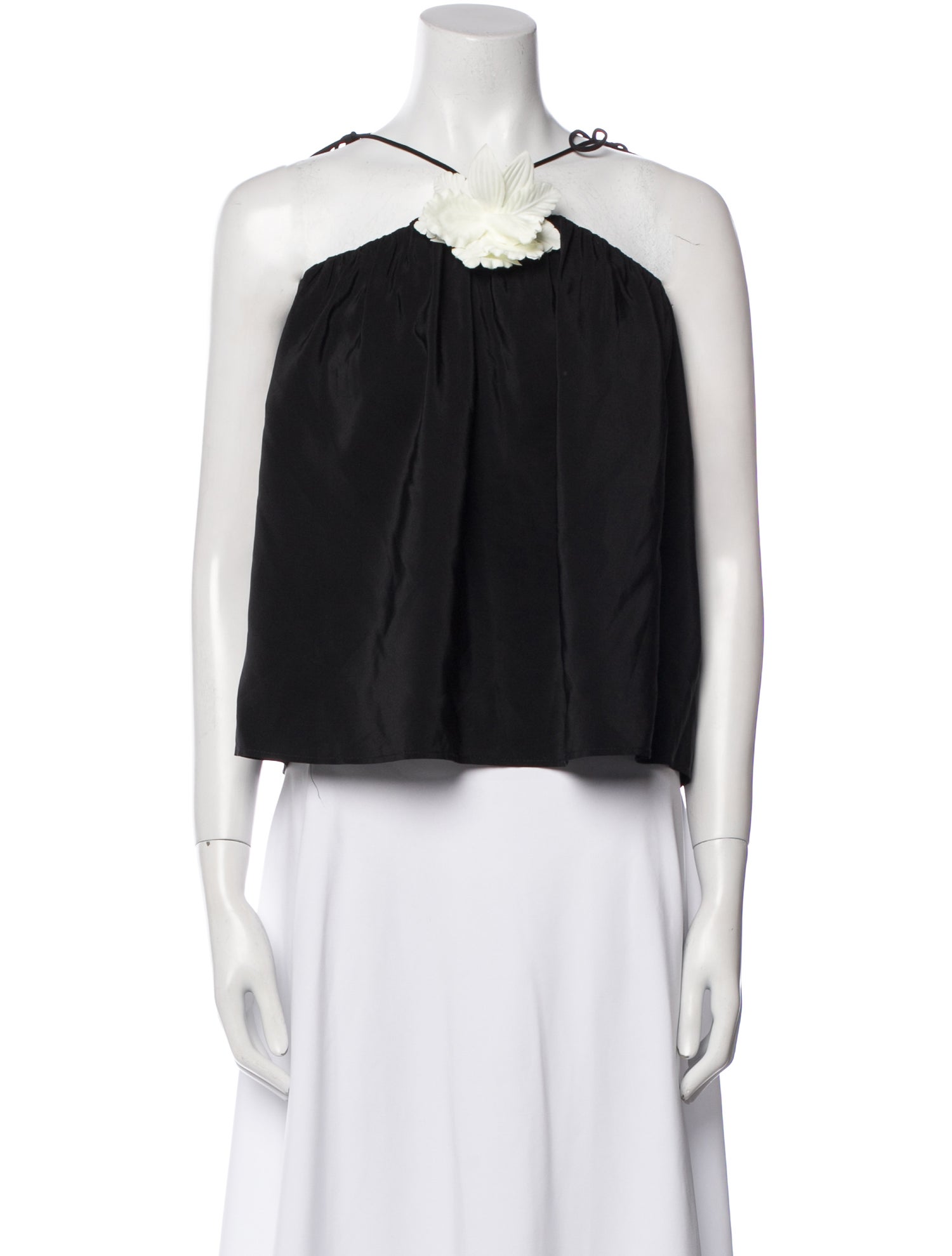 Zimmermann Strapless Crop Top