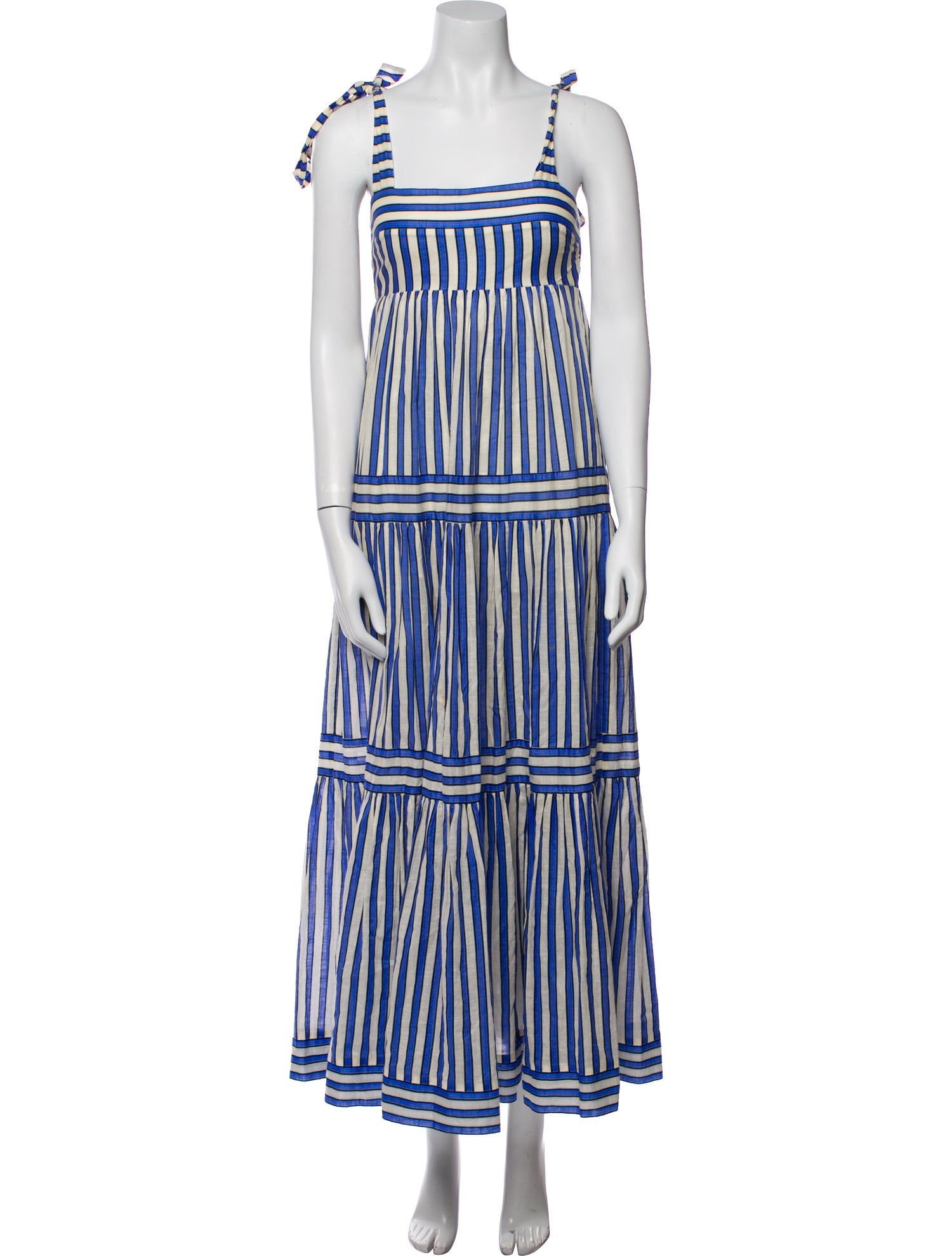 Zimmermann Striped Long Dress