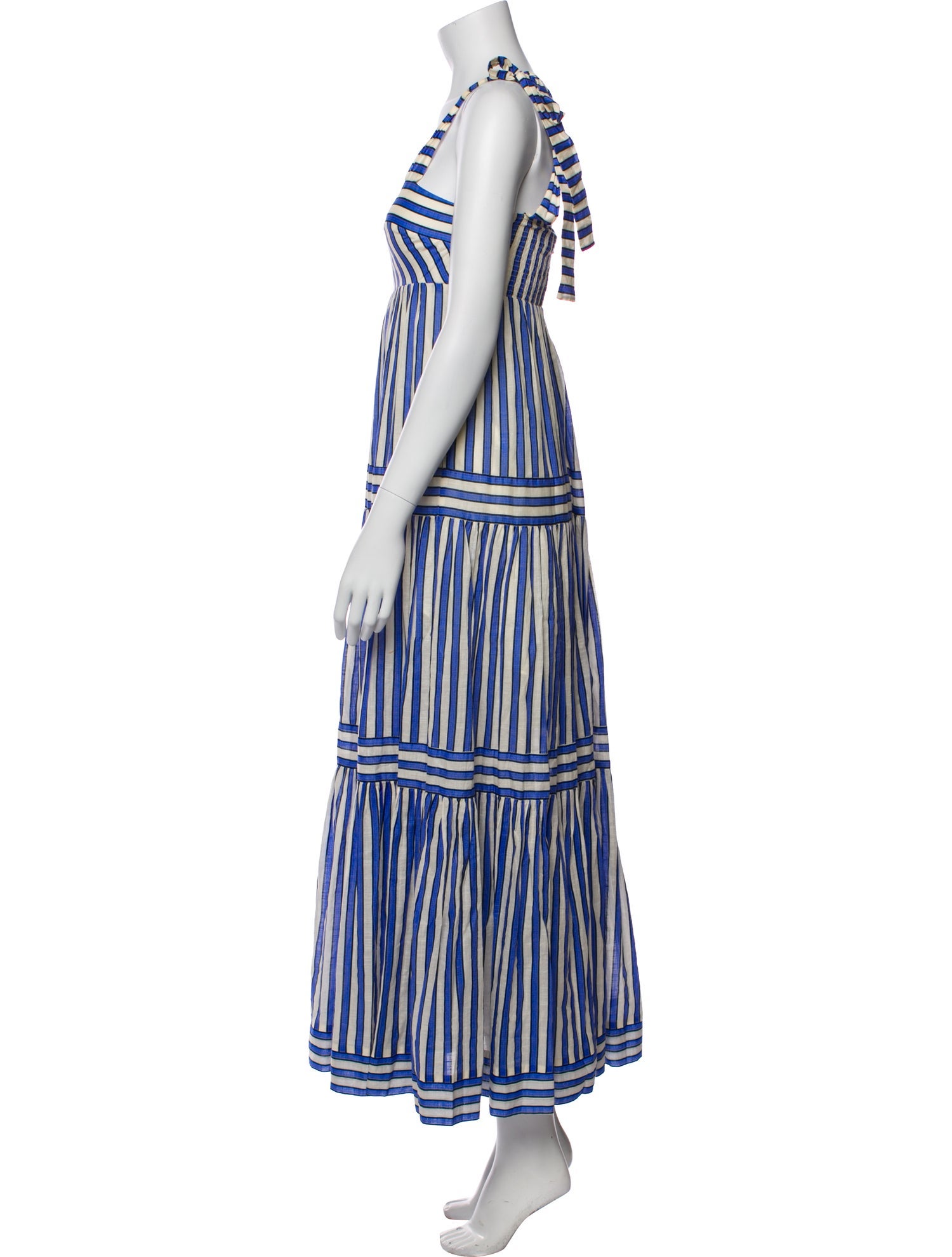 Zimmermann Striped Long Dress