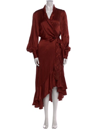 Zimmermann Silk Knee-Length Dress
