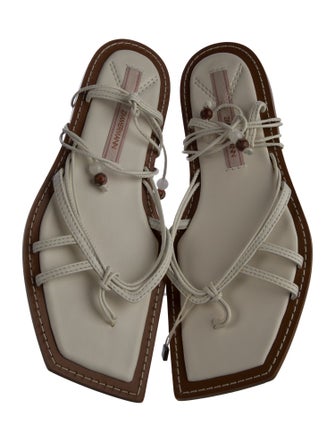 Zimmermann Leather Gladiator Sandals