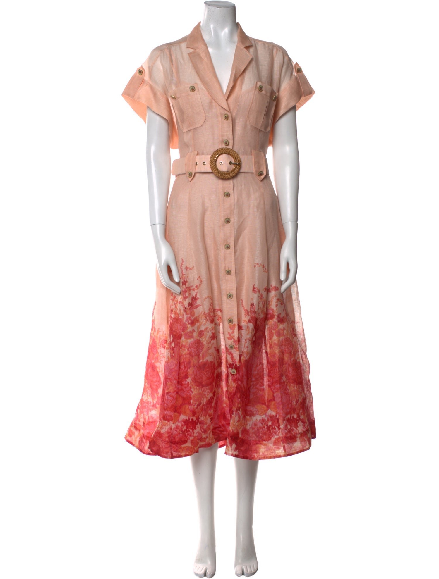 Zimmermann Linen Long Dress