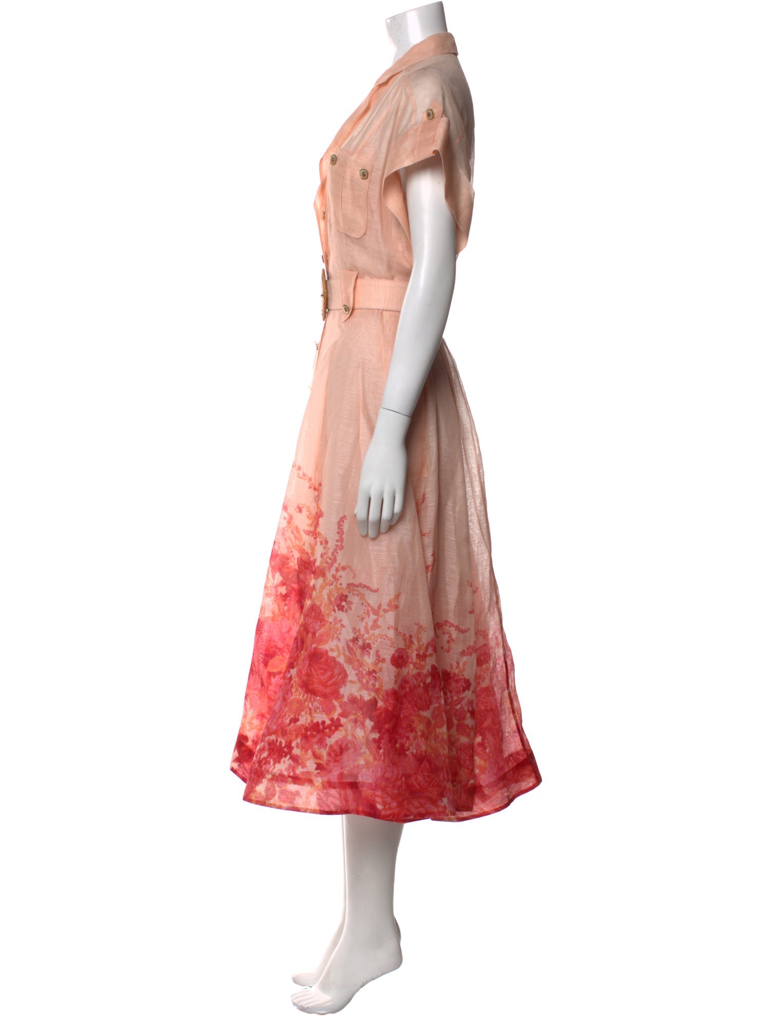 Zimmermann Linen Long Dress