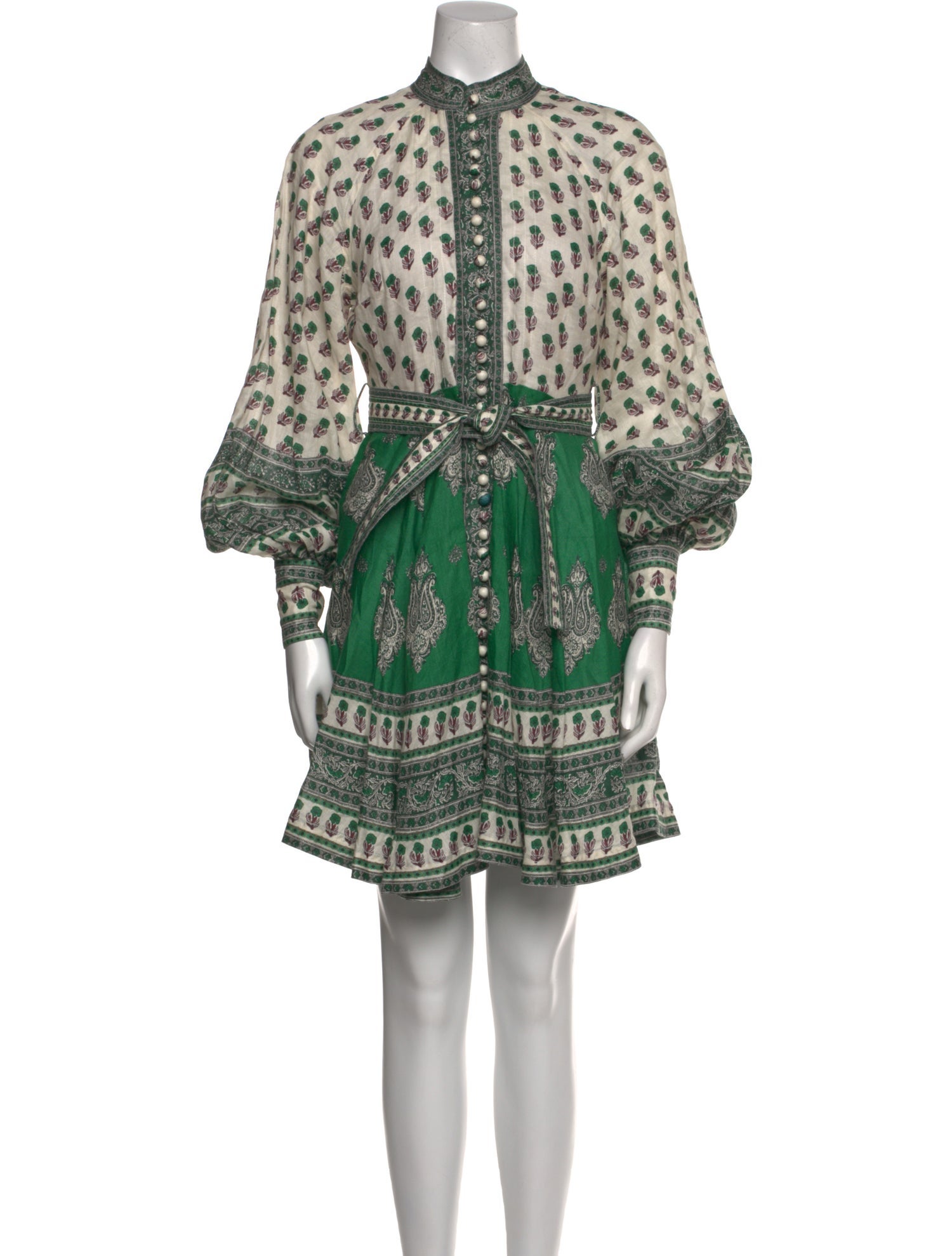 Zimmermann Linen Mini Dress