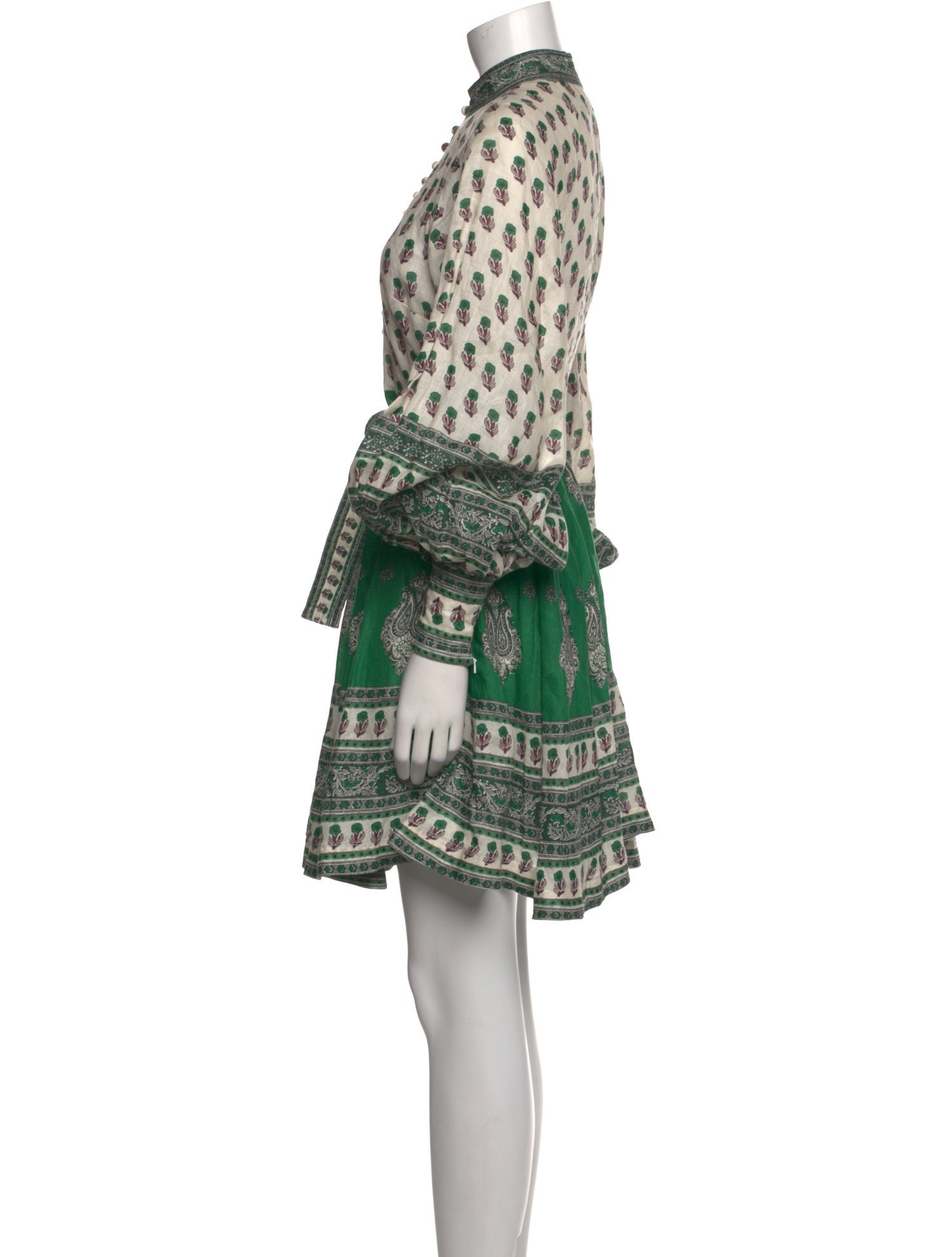 Zimmermann Linen Mini Dress