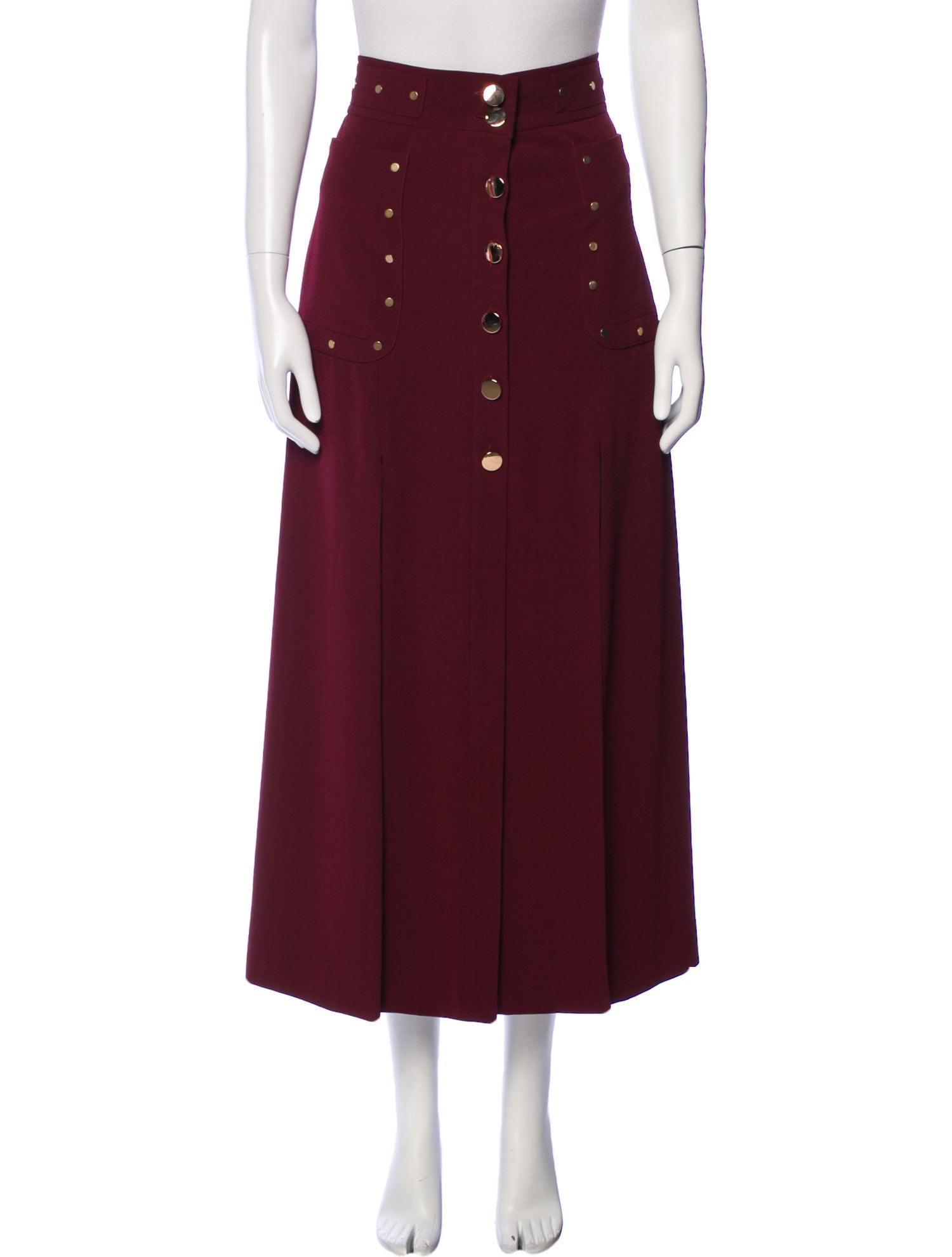 Zimmermann Wool Midi Length Skirt