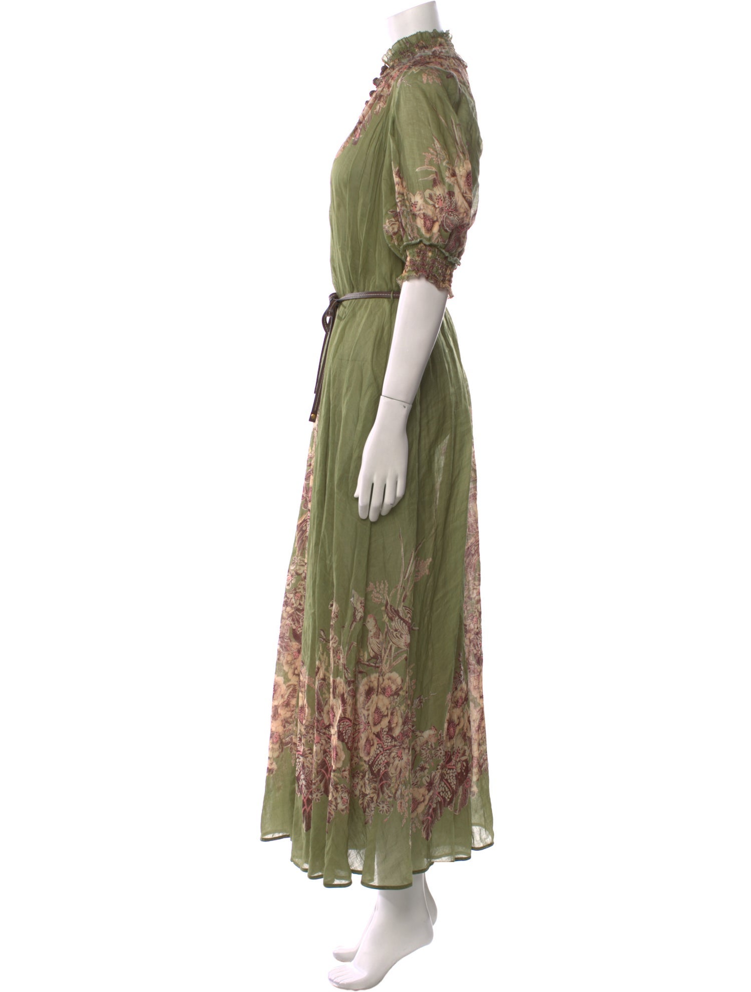 Zimmermann Floral Print Long Dress