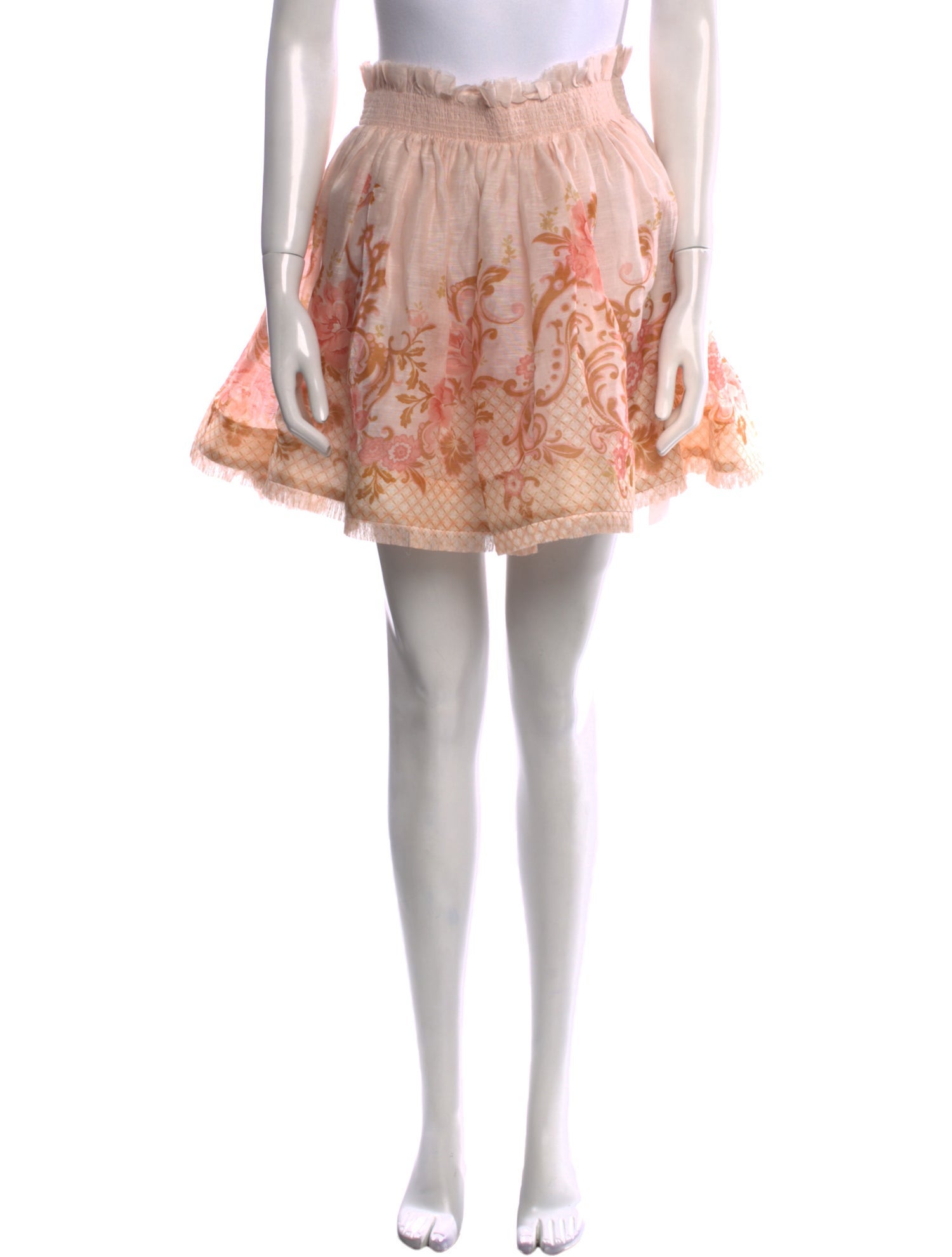 Zimmermann Silk Mini Skirt