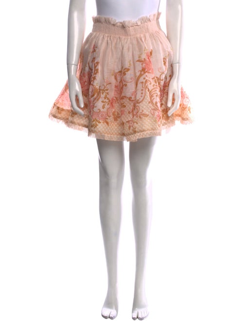 Zimmermann Silk Mini Skirt