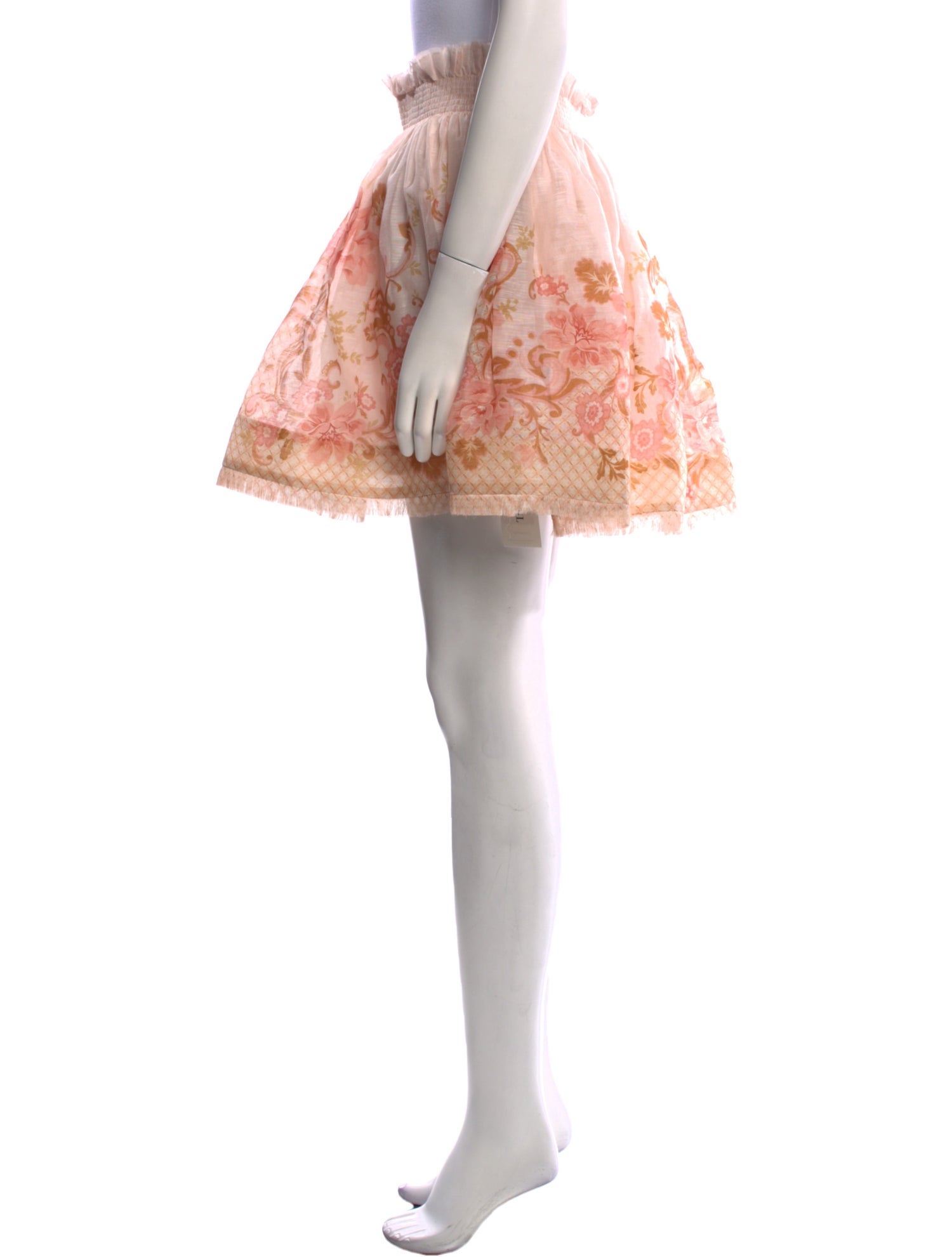 Zimmermann Silk Mini Skirt