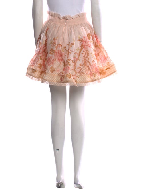 Zimmermann Silk Mini Skirt