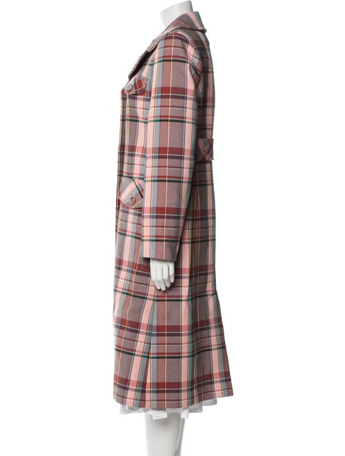 Zimmermann Plaid Print Peacoat