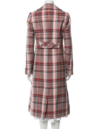 Zimmermann Plaid Print Peacoat