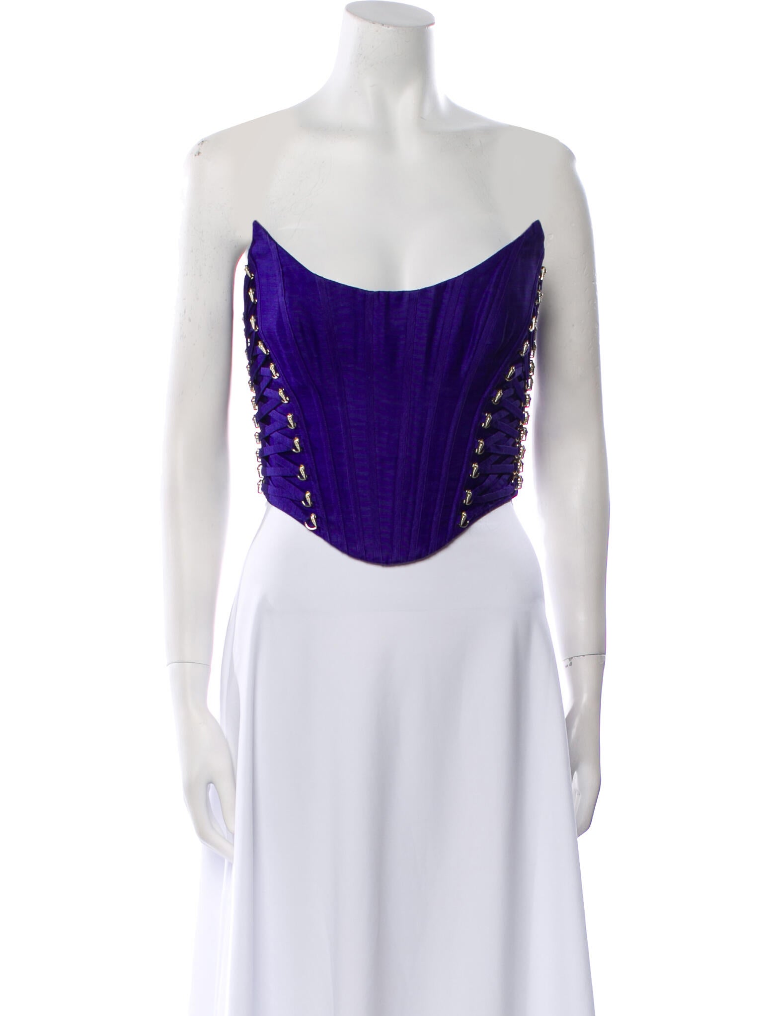 Zimmermann Linen One-Shoulder Crop Top w/ Tags