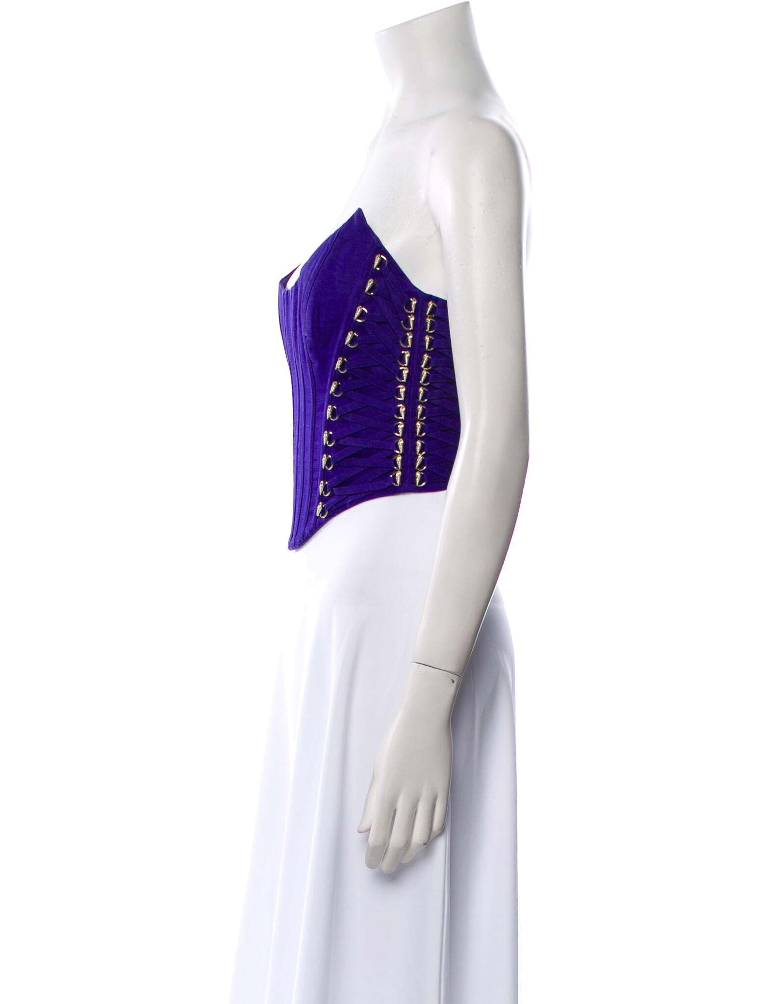 Zimmermann Linen One-Shoulder Crop Top w/ Tags