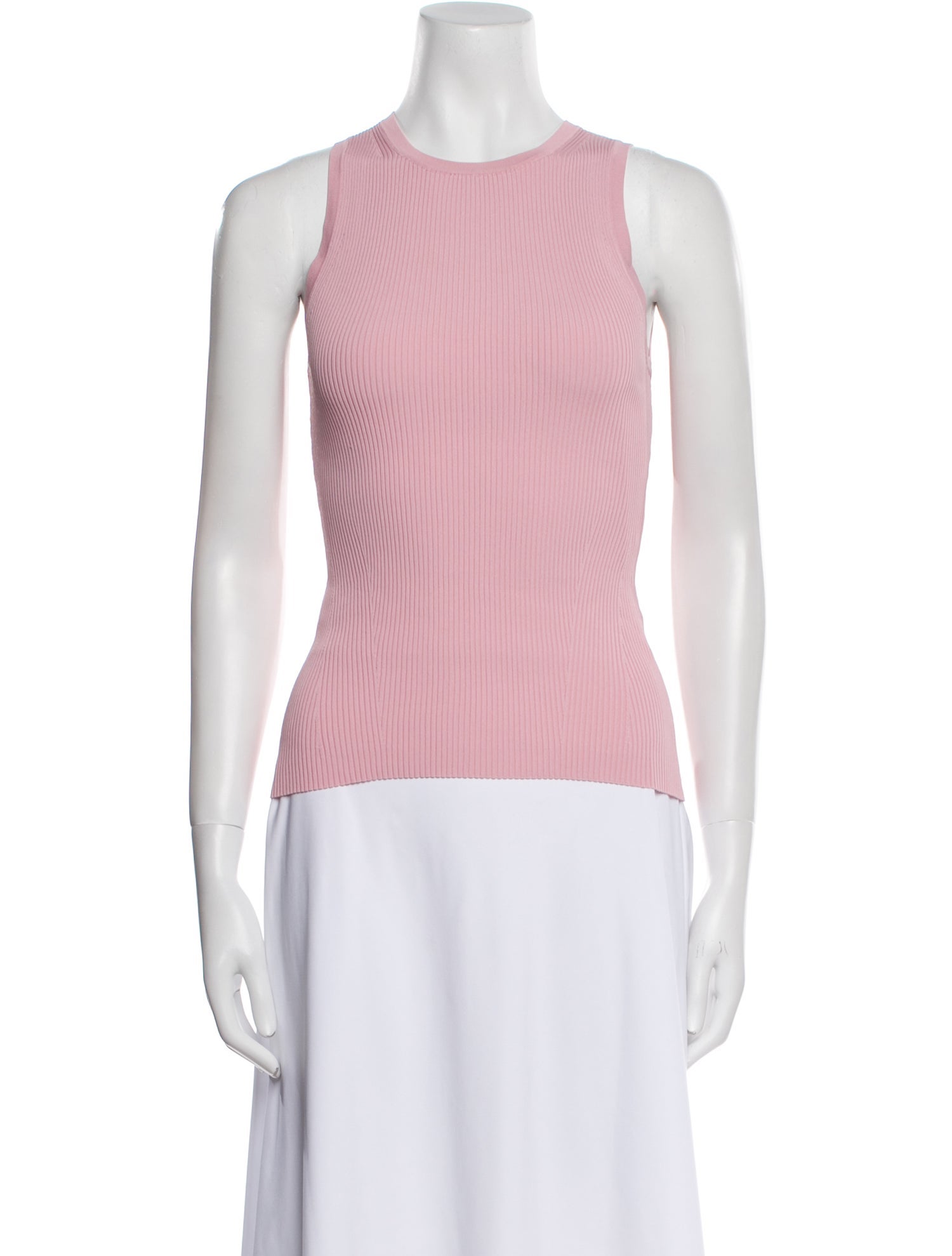 Zimmermann Crew Neck Sleeveless Top
